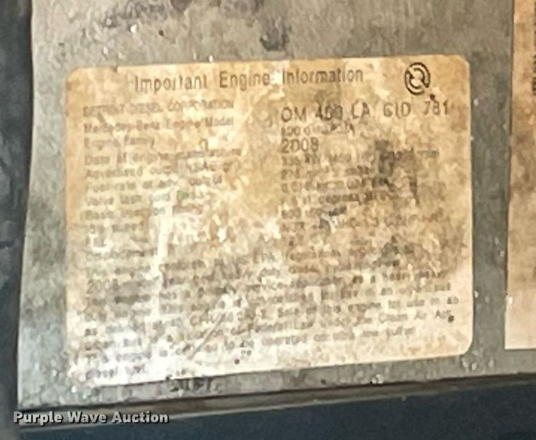 image for item NA9697 2008 Sterling LT9500  roll-off container truck