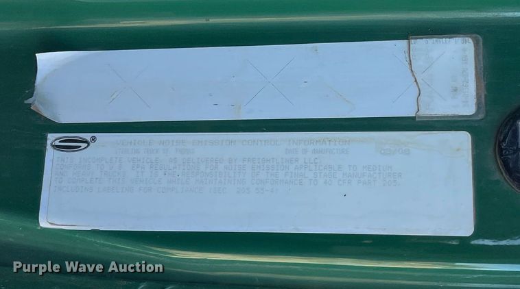 image for item NA9697 2008 Sterling LT9500  roll-off container truck