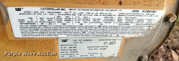 image for item NL9128 (2) Caterpillar C13 engines