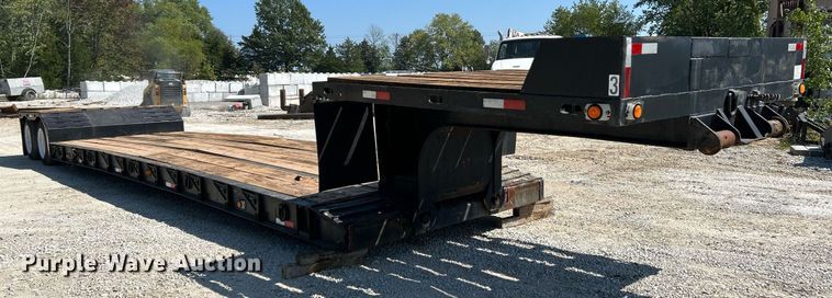 image for item NL9675 1991 Talbert TDW-30-HRG-T1  lowboy equipment trailer