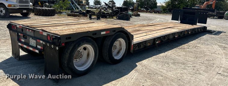 image for item NL9675 1991 Talbert TDW-30-HRG-T1  lowboy equipment trailer