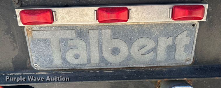 image for item NL9675 1991 Talbert TDW-30-HRG-T1  lowboy equipment trailer