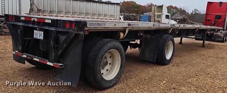 image for item NP9054 1995 Wabash  flatbed trailer