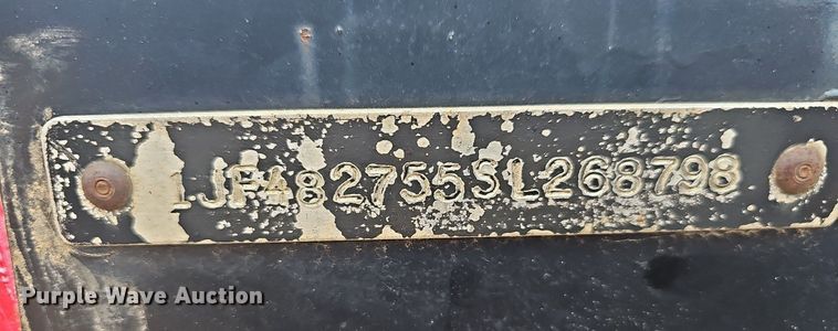 image for item NP9054 1995 Wabash  flatbed trailer