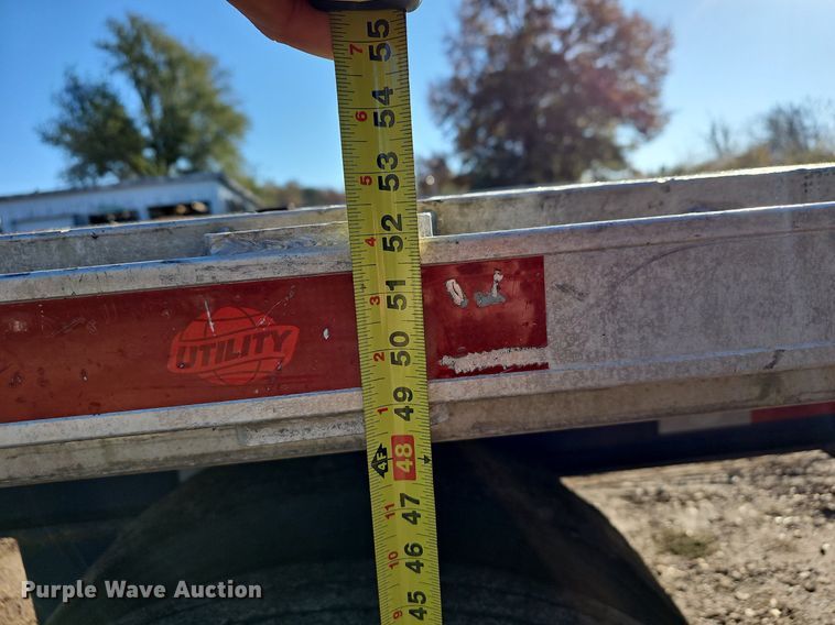 image for item NP9063 2013 Utility Trailer  flatbed trailer