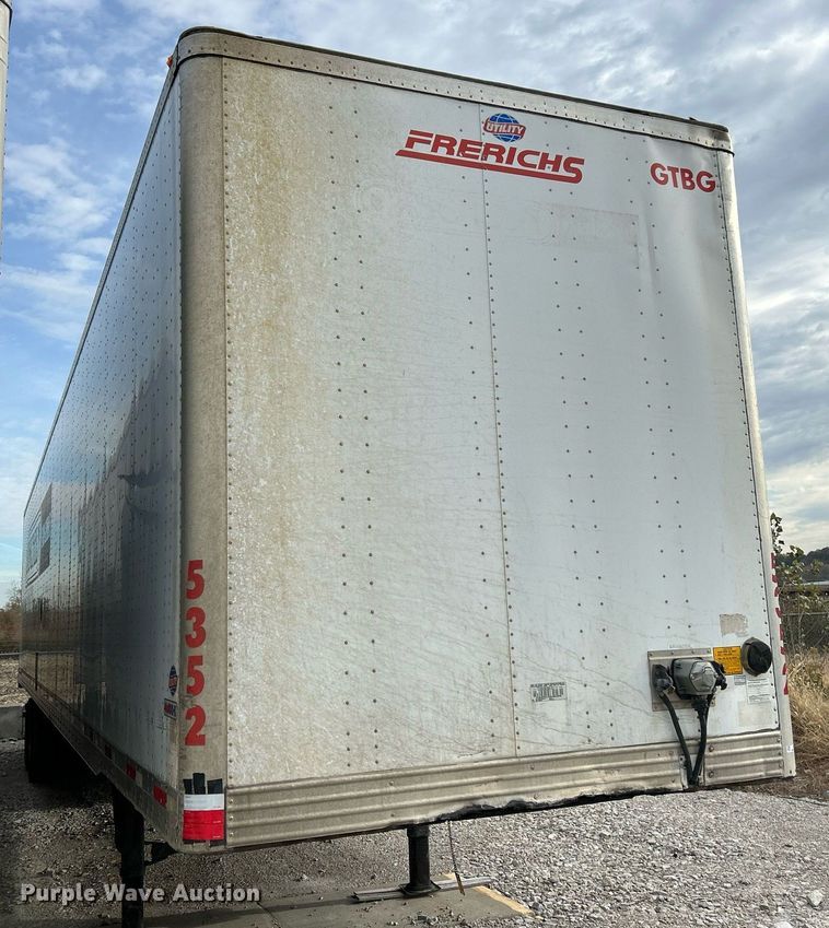 image for item NR9382 2009 Utility Trailers VS2DX  dry van trailer