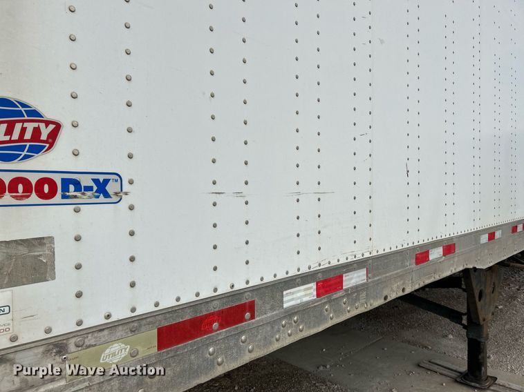 image for item NR9382 2009 Utility Trailers VS2DX  dry van trailer