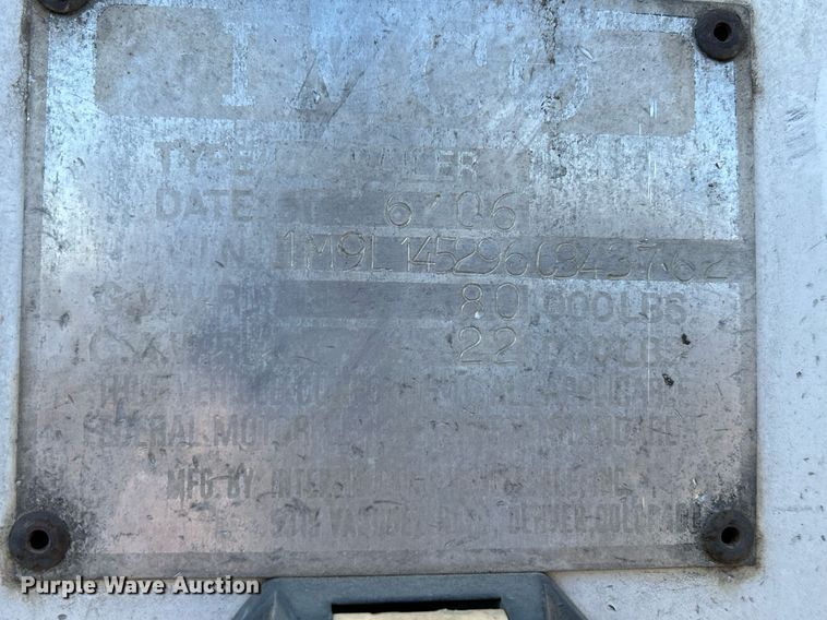 image for item NR9414 2006 Imco walking floor trailer