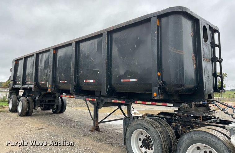 image for item NZ9014 2002 Clement HL-3966-AIR  end dump trailer