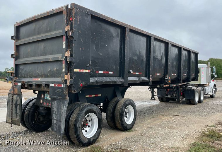 image for item NZ9014 2002 Clement HL-3966-AIR  end dump trailer