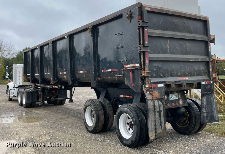 image for item NZ9014 2002 Clement HL-3966-AIR  end dump trailer