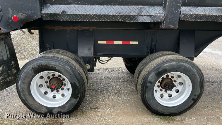 image for item NZ9014 2002 Clement HL-3966-AIR  end dump trailer