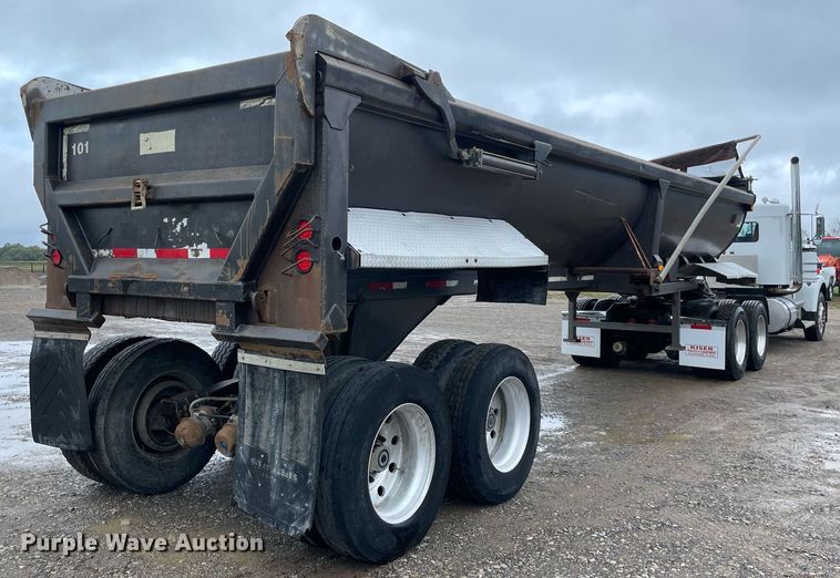 image for item NZ9016 2000 Travis  end dump trailer