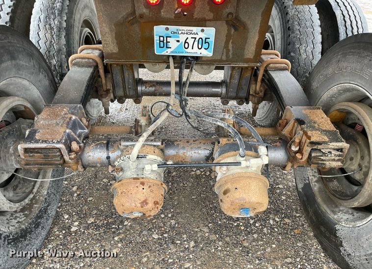 image for item NZ9016 2000 Travis  end dump trailer