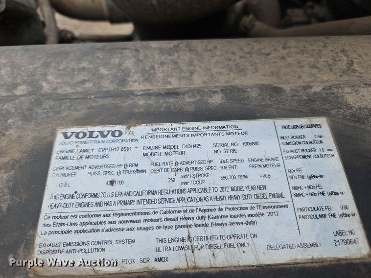 image for item NZ9040 2013 Volvo VNL  semi truck