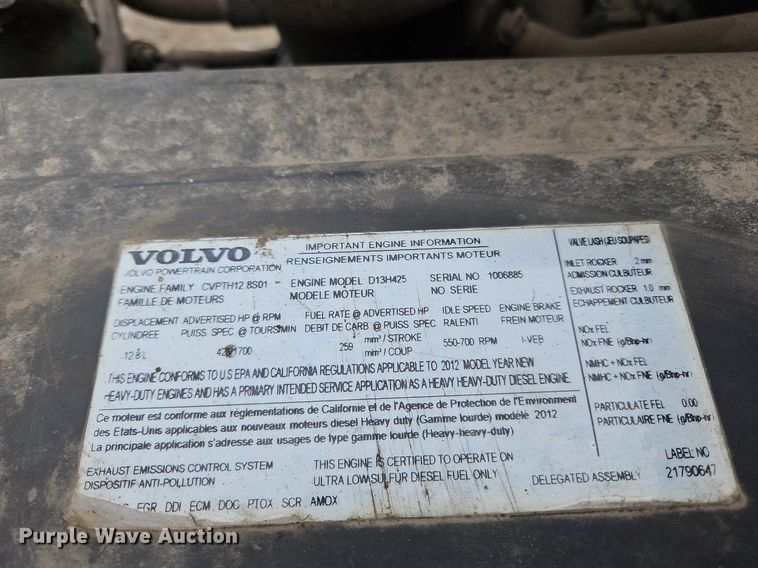 image for item NZ9040 2013 Volvo VNL  semi truck