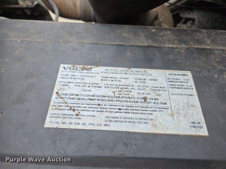 image for item NZ9042 2014 Volvo VNL  semi truck