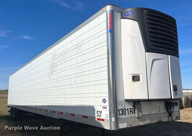 image for item OA9133 2013 Utility  refrigerated van trailer