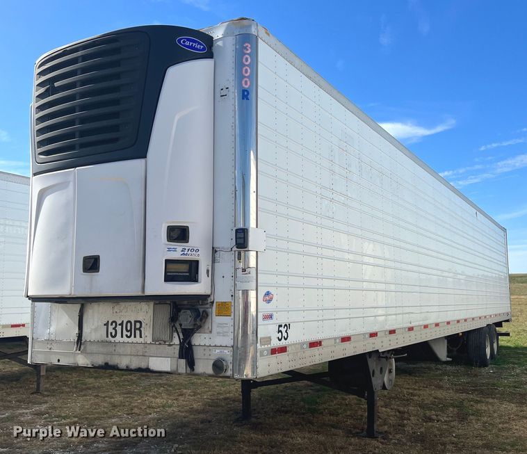 image for item OA9135 2013 Utility  refrigerated van trailer