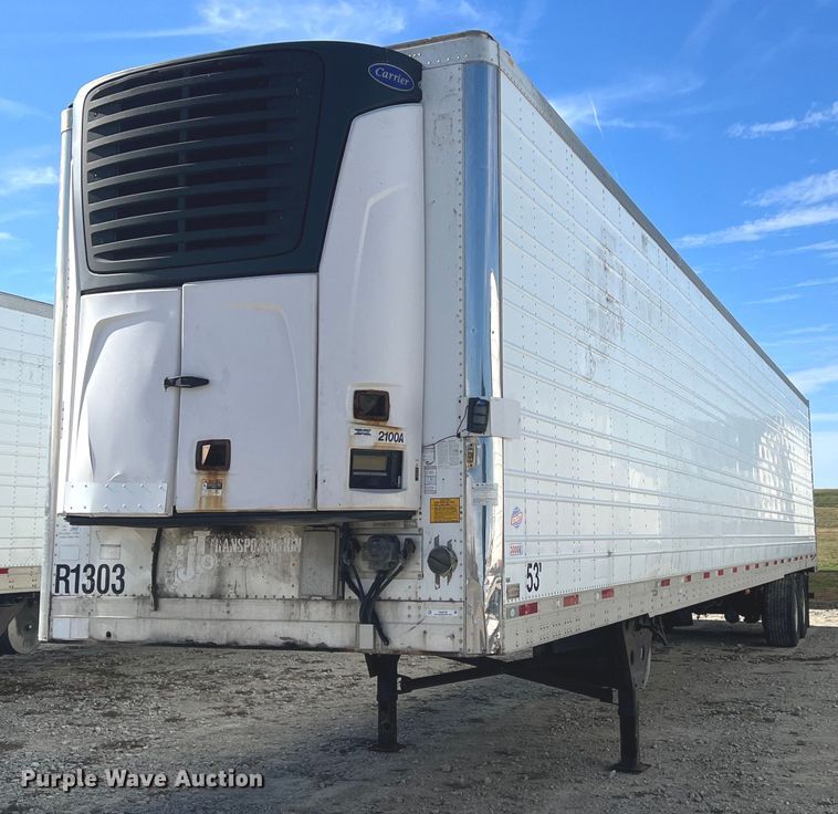 image for item OA9136 2013 Utility  refrigerated van trailer