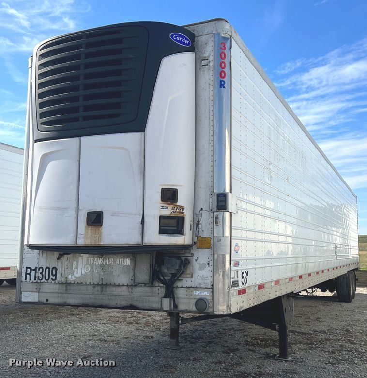 image for item OA9138 2013 Utility  refrigerated van trailer