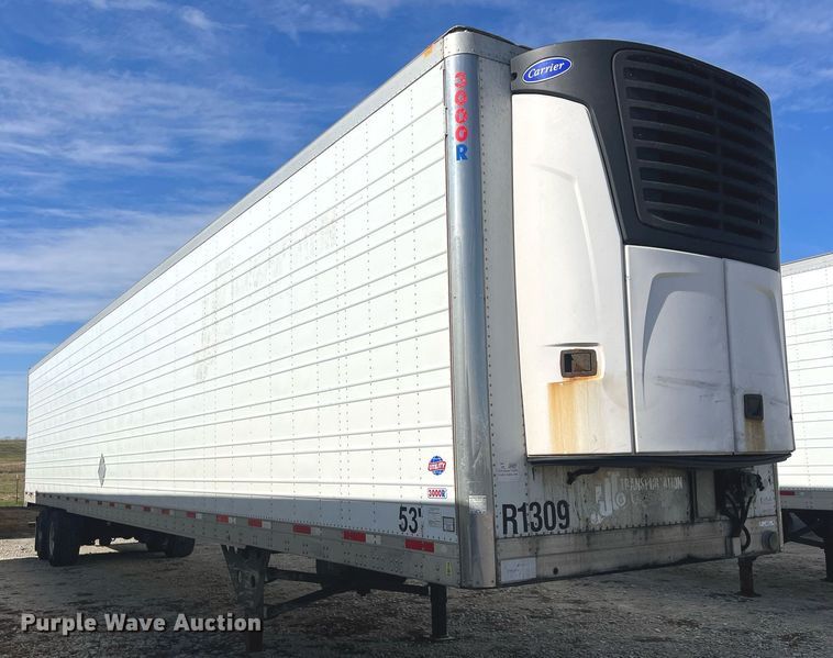 image for item OA9138 2013 Utility  refrigerated van trailer