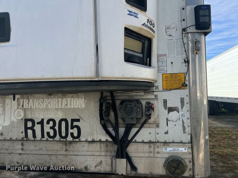 image for item OA9139 2013 Utility  refrigerated van trailer