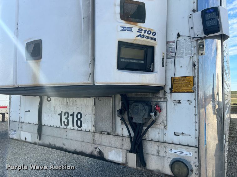 image for item OA9140 2013 Utility  refrigerated van trailer