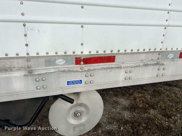 image for item OA9141 2013 Utility  refrigerated van trailer