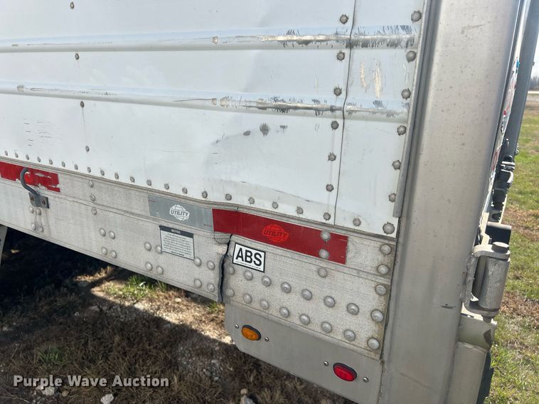 image for item OA9141 2013 Utility  refrigerated van trailer