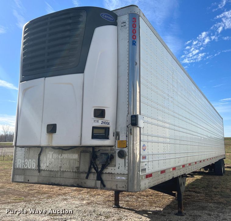 image for item OA9143 2013 Utility  refrigerated van trailer