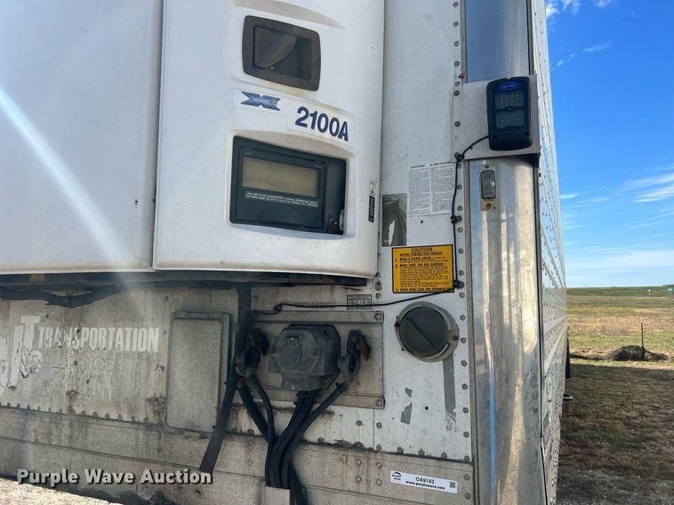 image for item OA9143 2013 Utility  refrigerated van trailer