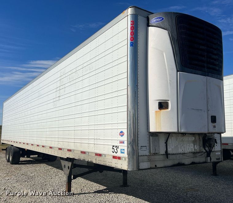 image for item OA9144 2013 Utility  refrigerated van trailer
