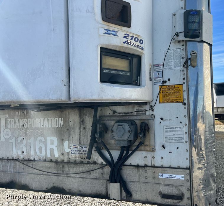 image for item OA9144 2013 Utility  refrigerated van trailer