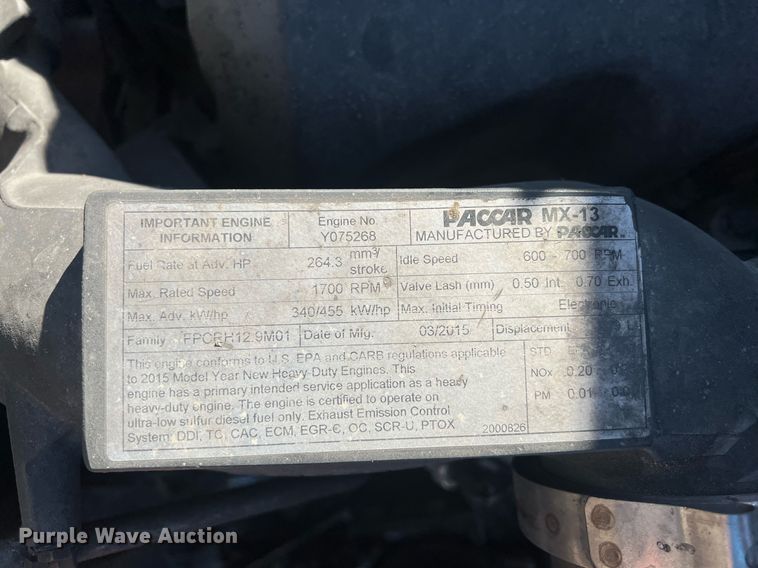 image for item OA9145 2016 Kenworth T680  semi truck