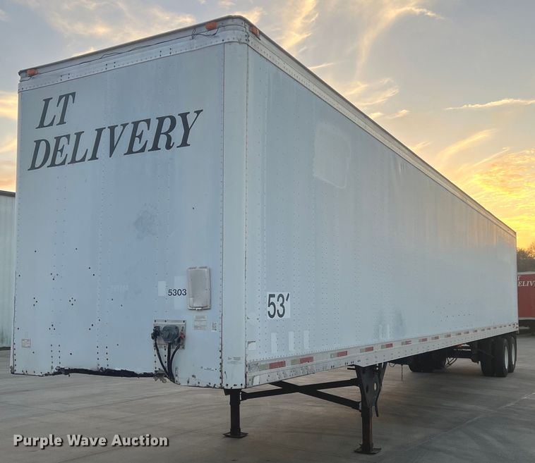 image for item OA9148 2001 Utility Trailer VS2DC  dry van trailer