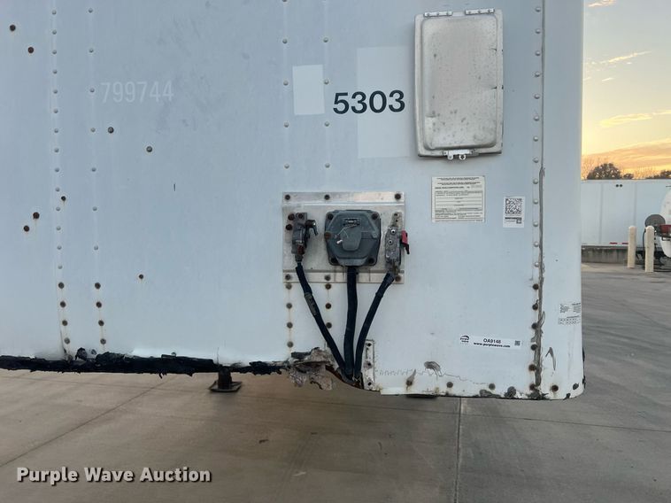 image for item OA9148 2001 Utility Trailer VS2DC  dry van trailer