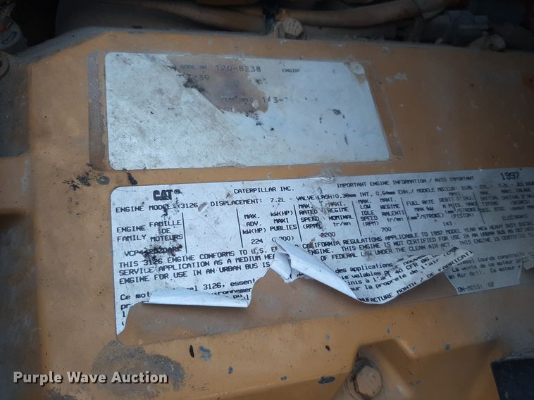 image for item OF9572 1997 Kenworth T300  utility / service truck