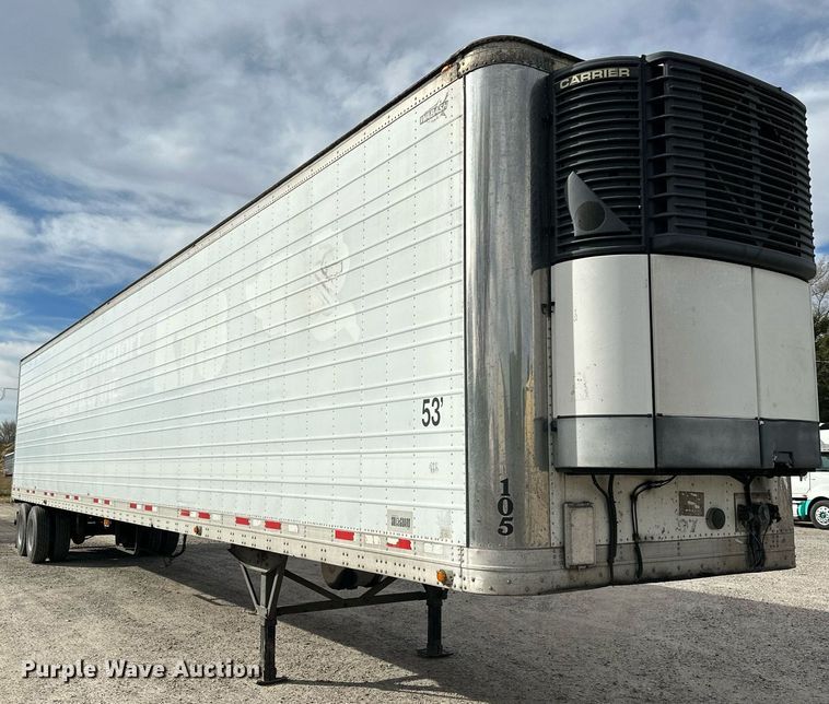 image for item OK9189 2007 Wabash  refrigerated van trailer