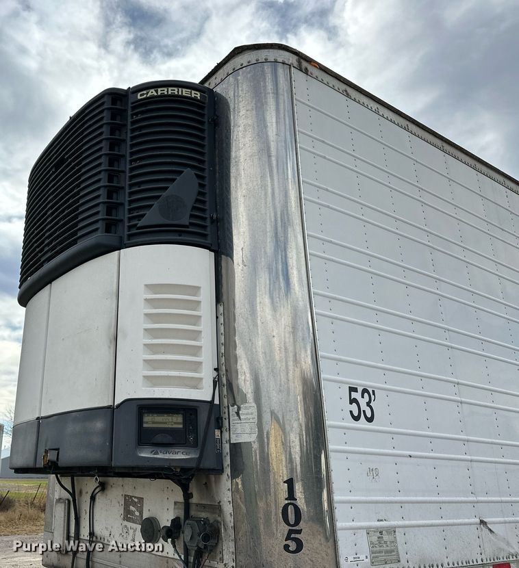 image for item OK9189 2007 Wabash  refrigerated van trailer