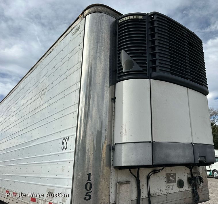 image for item OK9189 2007 Wabash  refrigerated van trailer