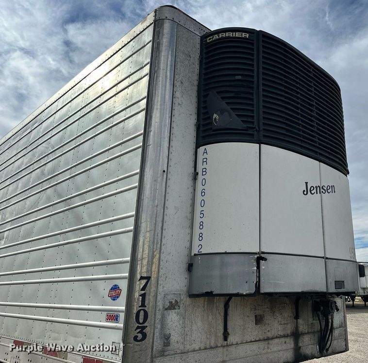 image for item OK9190 2007 Utility 3000R  refrigerated van trailer