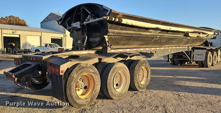 image for item DQ8467 2008 SmithCo S3-44-36 side dump trailer