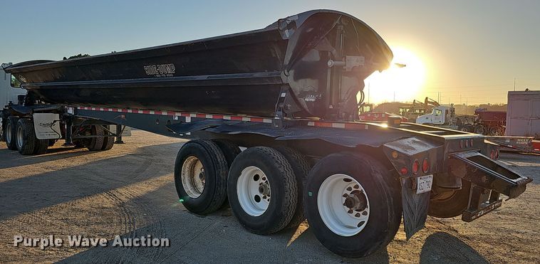 image for item DQ8467 2008 SmithCo S3-44-36 side dump trailer