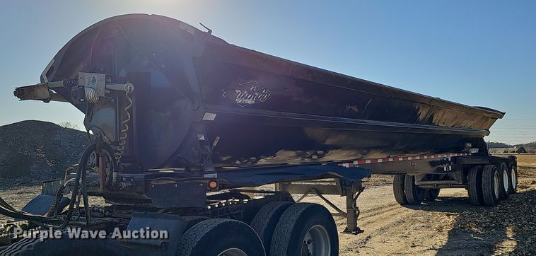 image for item DQ8468 2008 SmithCo S3-44-36 side dump trailer