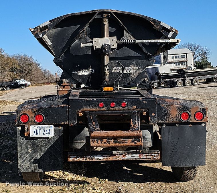 image for item DQ8468 2008 SmithCo S3-44-36 side dump trailer