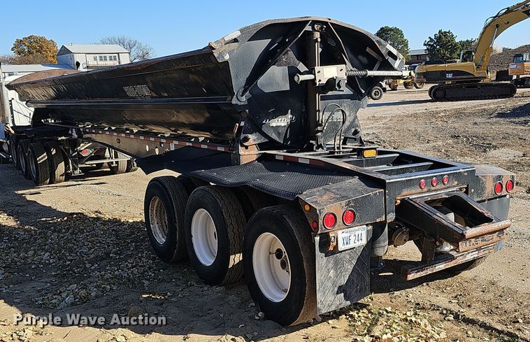 image for item DQ8468 2008 SmithCo S3-44-36 side dump trailer