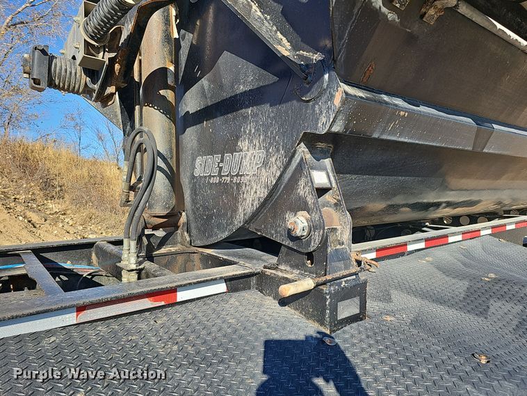 image for item DQ8468 2008 SmithCo S3-44-36 side dump trailer