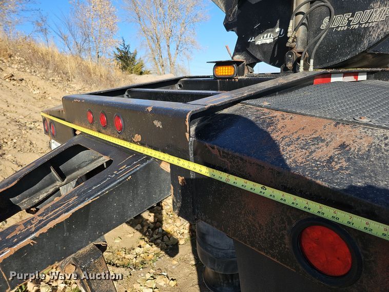 image for item DQ8468 2008 SmithCo S3-44-36 side dump trailer