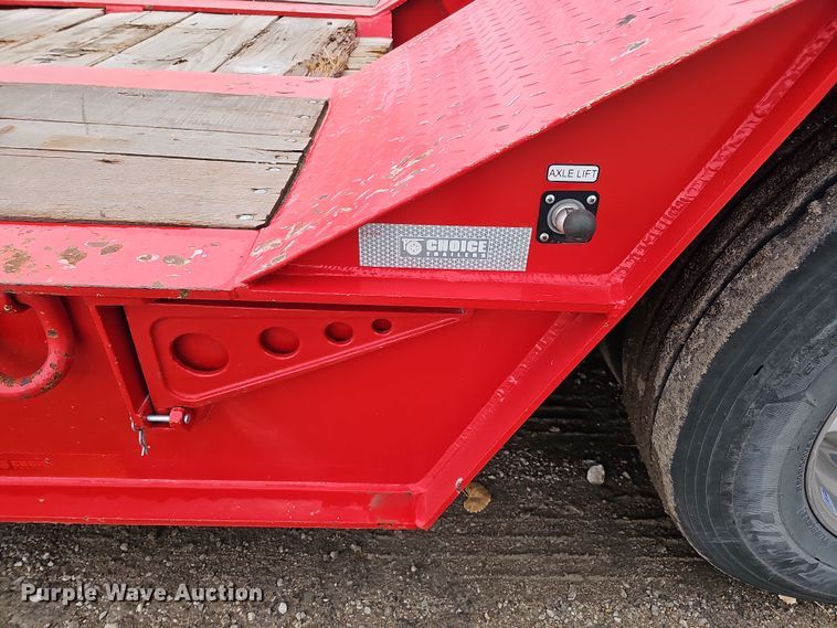 image for item DQ8469 2022 Choice Trailers 355 NG-PRO lowboy equipment trailer